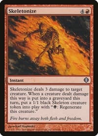 Skeletonize - Shards of Alara - Magic: The Gathering card