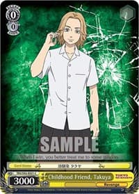 Childhood Friend, Takuya - Tokyo Revengers - Weiss Schwarz card