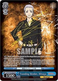 Founding Member, Mitsuya (SSP) - Tokyo Revengers - Weiss Schwarz card