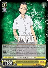 Preoccupied with Perversions, Makoto - Tokyo Revengers - Weiss Schwarz card