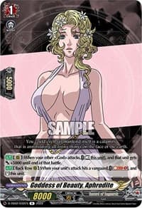 Goddess of Beauty, Aphrodite - D-TB02: Record of Ragnarok - Cardfight Vanguard card