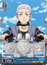 Bodyguard Squad, Mitsuya - Tokyo Revengers - Weiss Schwarz card