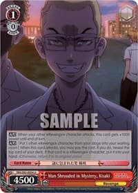 Man Shrouded in Mystery, Kisaki - Tokyo Revengers - Weiss Schwarz card