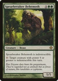 Spearbreaker Behemoth - Shards of Alara - Magic: The Gathering card