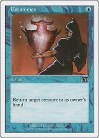 Unsummon - Classic Sixth Edition - Magic: The Gathering card