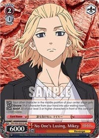No One's Losing, Mikey (SR) - Tokyo Revengers - Weiss Schwarz card
