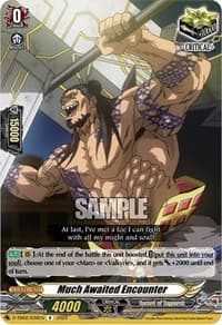 Much Awaited Encounter (38) - D-TB02: Record of Ragnarok - Cardfight Vanguard card