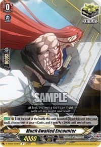 Much Awaited Encounter (39) - D-TB02: Record of Ragnarok - Cardfight Vanguard card