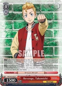 Revenge, Takemichi - Tokyo Revengers - Weiss Schwarz card