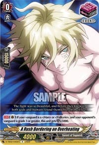 A Rush Bordering on Overheating (40) - D-TB02: Record of Ragnarok - Cardfight Vanguard card