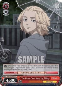 The Heart Can't Keep Up, Mikey - Tokyo Revengers - Weiss Schwarz card