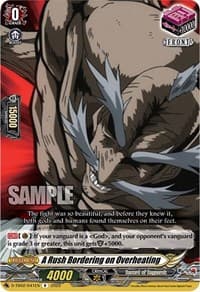 A Rush Bordering on Overheating (41) - D-TB02: Record of Ragnarok - Cardfight Vanguard card