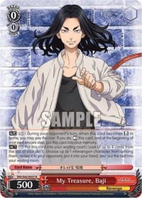 My Treasure, Baji - Tokyo Revengers - Weiss Schwarz card