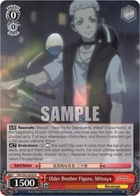Older Brother Figure, Mitsuya - Tokyo Revengers - Weiss Schwarz card