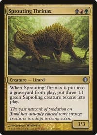 Sprouting Thrinax - Shards of Alara - Magic: The Gathering card