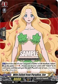 Wife Exiled from Paradise, Eve - D-TB02: Record of Ragnarok - Cardfight Vanguard card