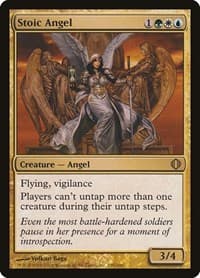 Stoic Angel - Shards of Alara - Magic: The Gathering card