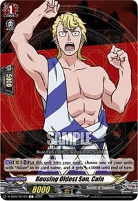 Rousing Oldest Son, Cain - D-TB02: Record of Ragnarok - Cardfight Vanguard card