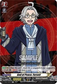 God of Peace, Forseti - D-TB02: Record of Ragnarok - Cardfight Vanguard card