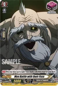 Men Battle with their Fists - D-TB02: Record of Ragnarok - Cardfight Vanguard card