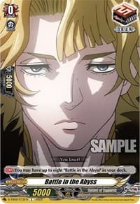 Battle in the Abyss - D-TB02: Record of Ragnarok - Cardfight Vanguard card
