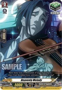 Heavenly Melody - D-TB02: Record of Ragnarok - Cardfight Vanguard card