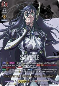Unwavering Determination, Brunhilde (RGR) - D-TB02: Record of Ragnarok - Cardfight Vanguard card