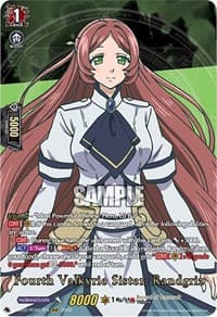 Fourth Valkyrie Sister, Randgriz (RGR) - D-TB02: Record of Ragnarok - Cardfight Vanguard card