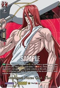 Strongest Norse God, Thor (RGR) - D-TB02: Record of Ragnarok - Cardfight Vanguard card