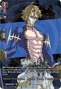 Most Fearsome Greek God, Poseidon (RGR) - D-TB02: Record of Ragnarok - Cardfight Vanguard card