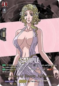 Goddess of Beauty, Aphrodite (RGR) - D-TB02: Record of Ragnarok - Cardfight Vanguard card