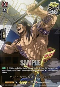 Much Awaited Encounter (RGR) (38) - D-TB02: Record of Ragnarok - Cardfight Vanguard card