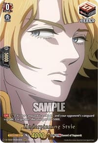 Underpinning Style (RGR) (43) - D-TB02: Record of Ragnarok - Cardfight Vanguard card
