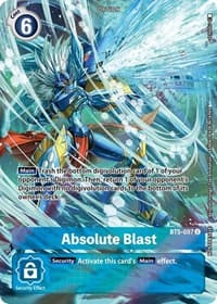 Absolute Blast (Summer 2022 Dash Pack) - Battle of Omni - Digimon Card Game card