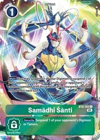 Samadhi Santi (Summer 2022 Dash Pack) - New Awakening - Digimon Card Game card
