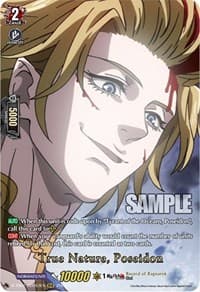 True Nature, Poseidon (RGR) - D-TB02: Record of Ragnarok - Cardfight Vanguard card