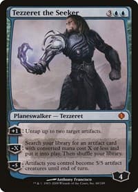 Tezzeret the Seeker - Shards of Alara - Magic: The Gathering card
