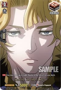 Battle in the Abyss (RGR) - D-TB02: Record of Ragnarok - Cardfight Vanguard card