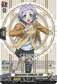 Apprentice Valkyrie, Goll (SP) - D-TB02: Record of Ragnarok - Cardfight Vanguard card