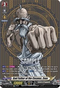 God Father of the Cosmos, Zeus (SP) - D-TB02: Record of Ragnarok - Cardfight Vanguard card