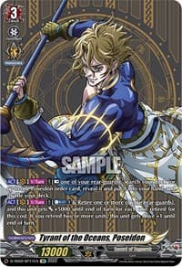 Tyrant of the Oceans, Poseidon (SP) - D-TB02: Record of Ragnarok - Cardfight Vanguard card