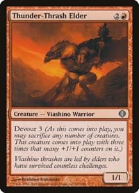 Thunder-Thrash Elder - Shards of Alara - Magic: The Gathering card