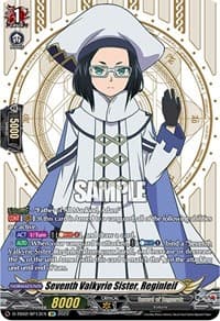 Seventh Valkyrie Sister, Reginleif (SP) - D-TB02: Record of Ragnarok - Cardfight Vanguard card