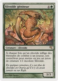 Brood Sliver (French) - "Slivoïde géniteur" - Magic Encyclopedia 2005 (Salvat/Hachette) - Magic: The Gathering card