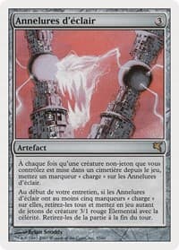 Lightning Coils (French) - "Annelures d'éclair" - Magic Encyclopedia 2005 (Salvat/Hachette) - Magic: The Gathering card