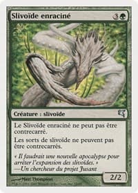 Root Sliver (French) - "Slivoïde enraciné" - Magic Encyclopedia 2005 (Salvat/Hachette) - Magic: The Gathering card