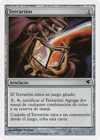 Terrarion (Spanish) - "Terrarión" - Magic Encyclopedia 2005 (Salvat/Hachette) - Magic: The Gathering card