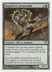 Primal Forcemage (French) - "Mageforce primordial" - Magic Encyclopedia 2005 (Salvat/Hachette) - Magic: The Gathering card