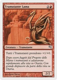 Blade Sliver (Italian) - "Tramutante Lama" - Magic Encyclopedia 2005 (Salvat/Hachette) - Magic: The Gathering card