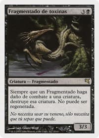Toxin Sliver (Spanish) - "Fragmentado de toxinas" - Magic Encyclopedia 2005 (Salvat/Hachette) - Magic: The Gathering card